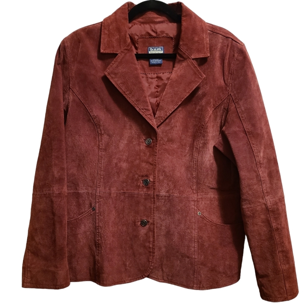 Vintage suede jacket L
